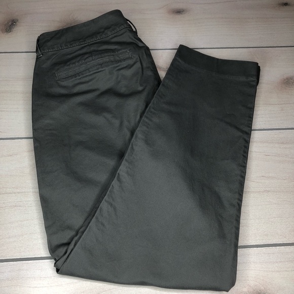 Old Navy Pants - Old Navy Pixie Ankle Pants Charcoal Gray Size 10